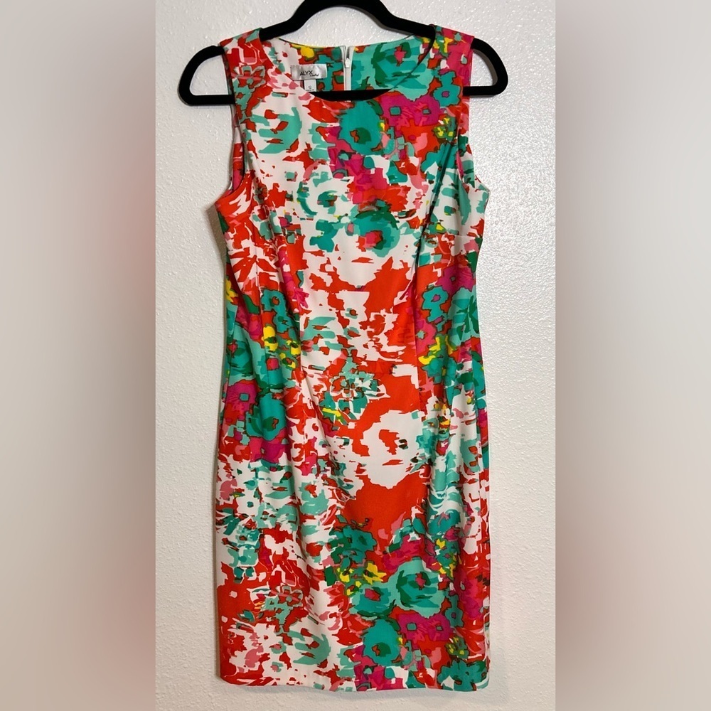 Alyx Multicolor Floral Midi Dress Size 12